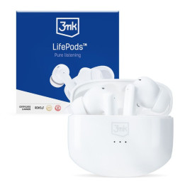 SŁUCHAWKI BLUETOOTH 3MK LIFEPODS WHITE