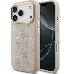 GUESS STRIPE MAGSAFE IPHONE 17 PRO PINK