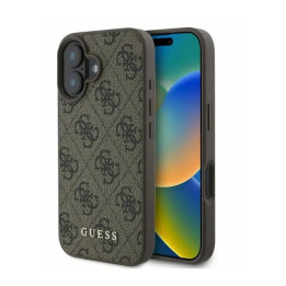 GUESS 4G CLASSIC  IPHONE 16 BROWN