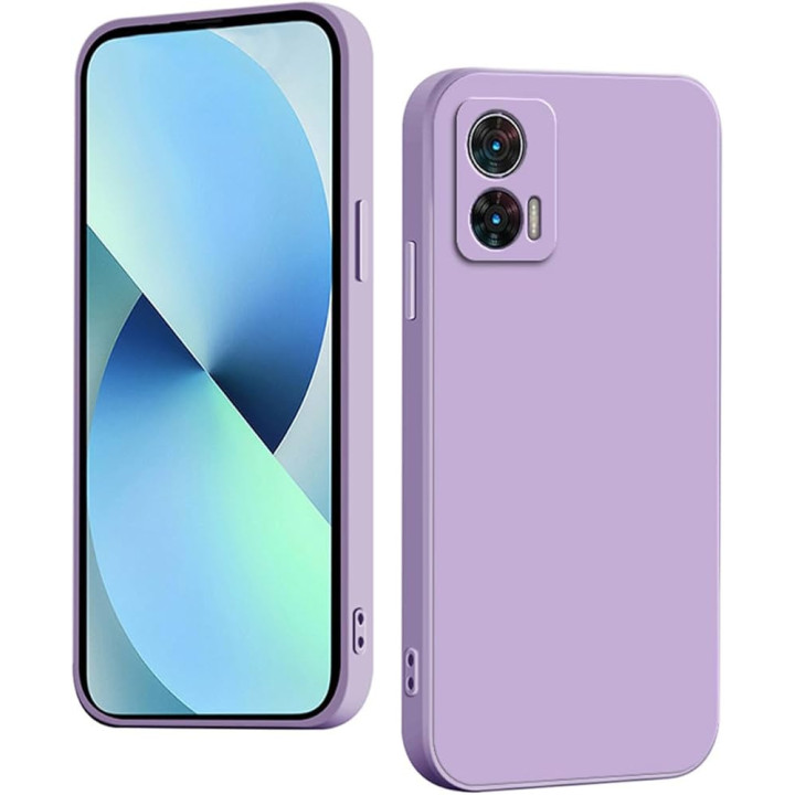 CASE SILICON MOTO EDGE 30 NEO PURPLE