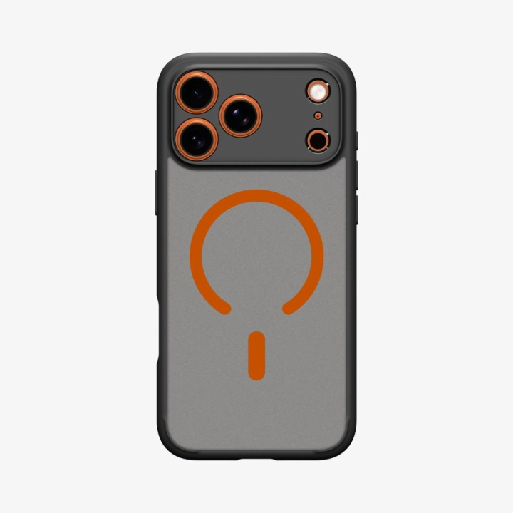 SPIGEN HYBRID MAG IPHONE 17 PRO BLACK ORANGE