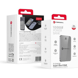 POWER BANK FORCELL 10 000MAH MAGSAFE 15W GRAY