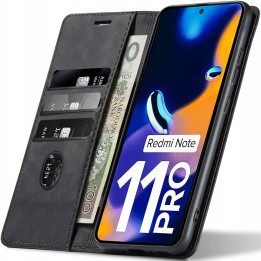 FLIP DUAL POCKET XIAOMI NOTE 11 11S BLACK