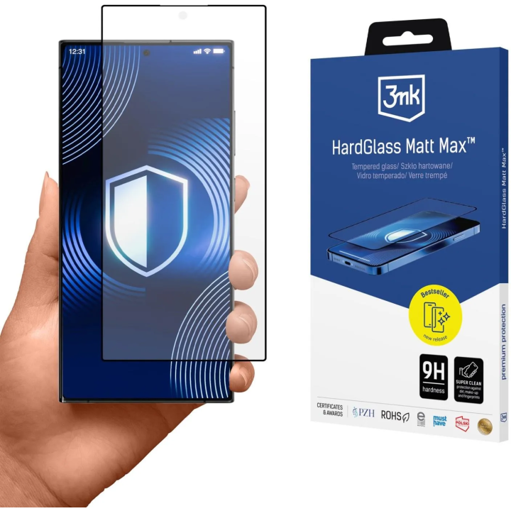 3MK HARD GLASS MAX MATT IPHONE 17 PRO MAX