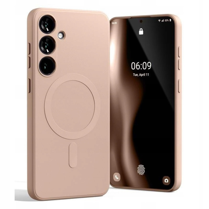 MERCURY SEMI-SILICON MAGSAFE SAM S24 PLUS PINK