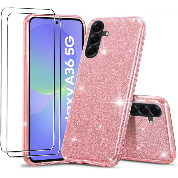 SLINE SHINING SAM GALAXY A36 PINK