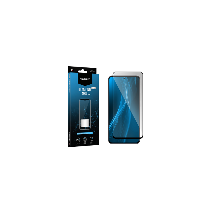 SZKŁO MYSCREEN LITE FULL GLUE MOTO G8 PLUS