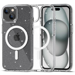 CASE MAGSAFE GLITTER IPHONE 15 PRO CLEAR