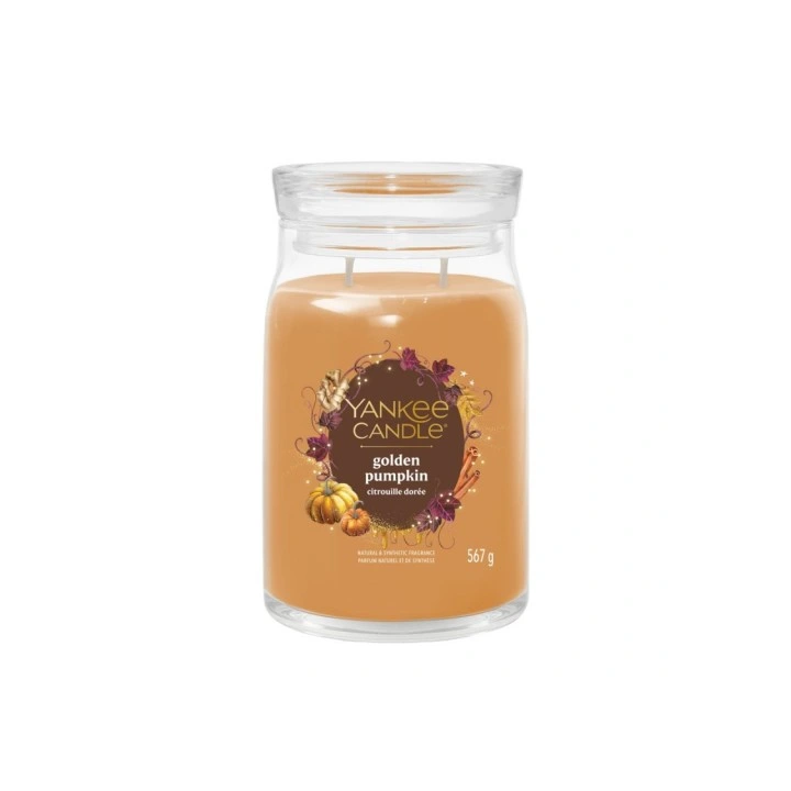 SŁOIK YANKEE CANDLE SIGNA 567G GOLDEN PUMPKIN