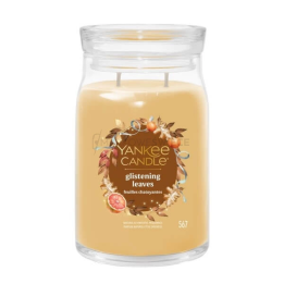 SŁOIK YANKEE CANDLE SIGNA 567G GLISTENING LEAVES
