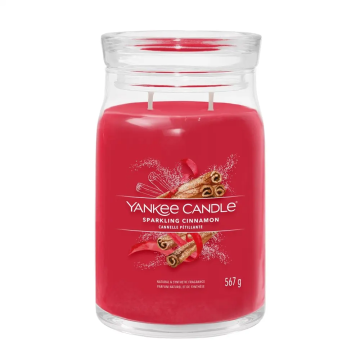 SŁOIK YANKEE SIGNA 567G SPARKLING CINNAMOM