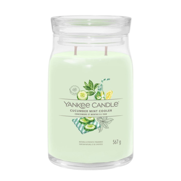 SŁOIK YANKEE CANDLE SIGNA 567G CUCUMBER MINT