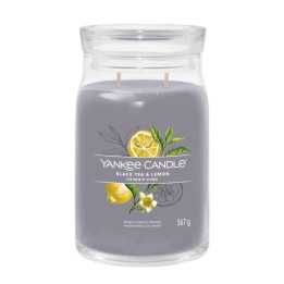 SŁOIK YANKEE CANDLE SIGNA 567G BLACK TEA&LEMON