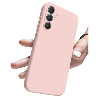 CASE SILICON SAM GALAXY S24 FE JASNY PINK