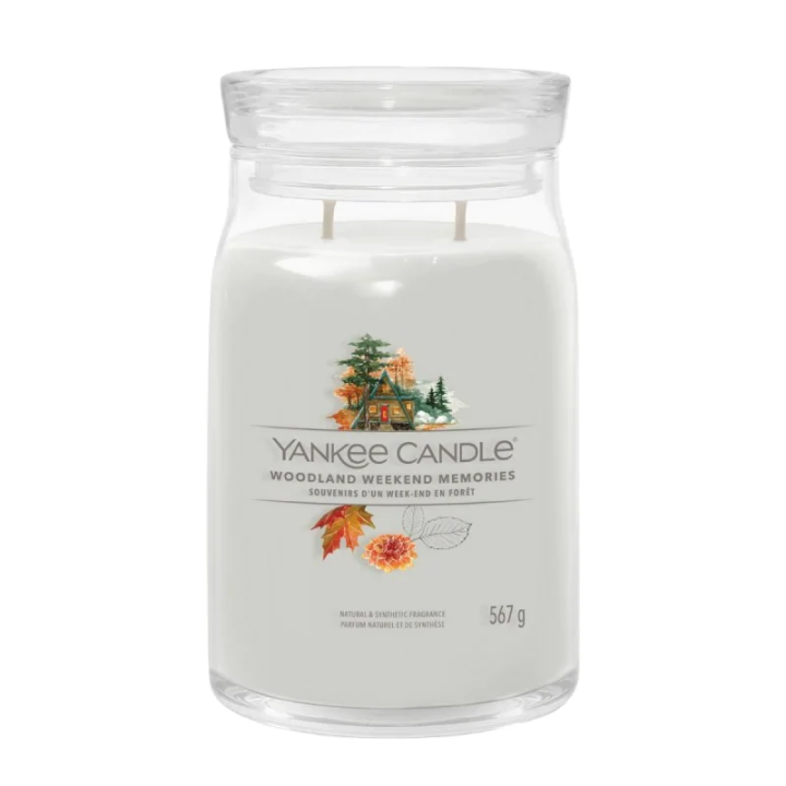 SŁOIK YANKEE CANDLE SIGNA 567G WOODLAND WEEKEND M