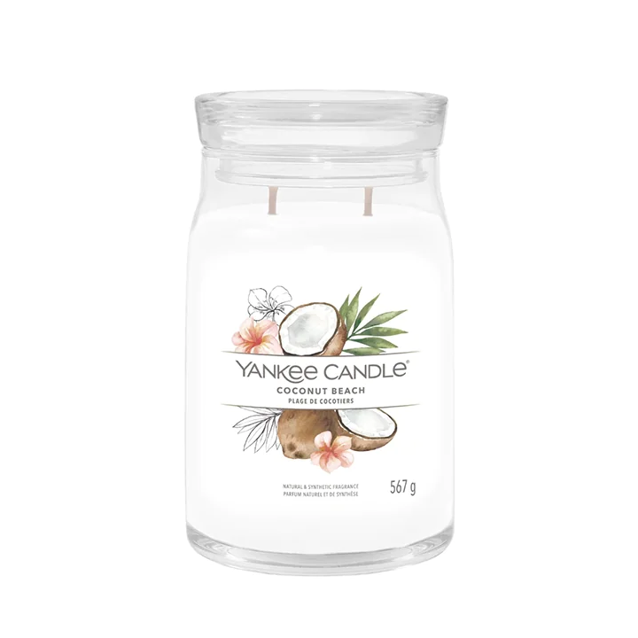 SŁOIK YANKEE CANDLE SIGNA 567G COCONUT BEACH