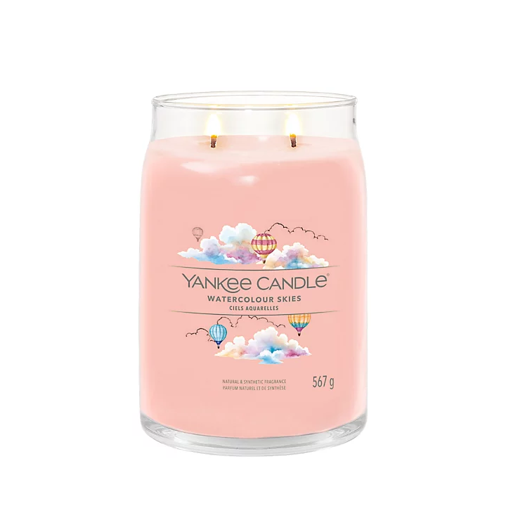 SŁOIK YANKEE CANDLE SIGNA 567G WATERCOLOUR SKIES