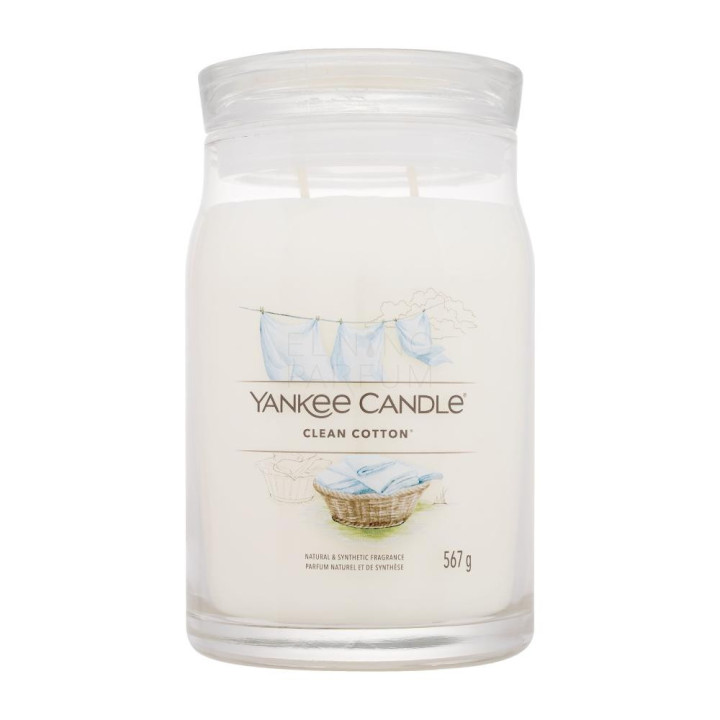 SŁOIK YANKEE CANDLE SIGNA 567G CLEAN COTTON