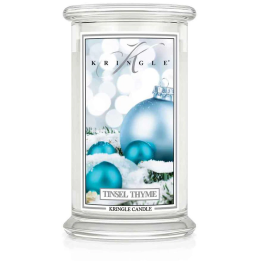 SŁOIK YANKEE CANDLE 623G TINSEL THYME KRINGLE