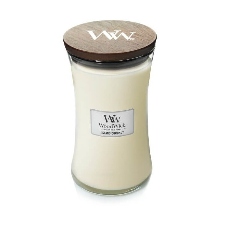 SŁOIK WOODWICK 609,5G ISLAND COCONUT