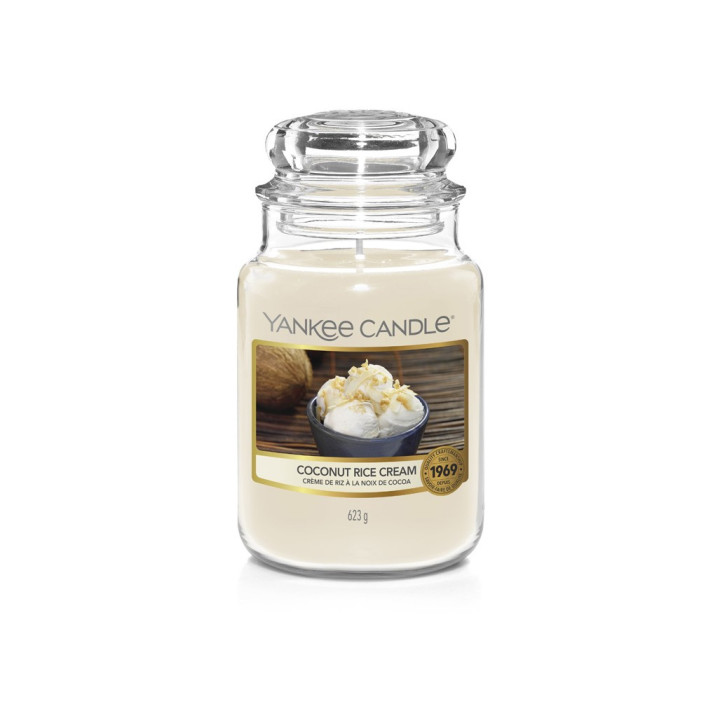 SŁOIK YANKEE CANDLE 623G COCONUT RICE CREAM