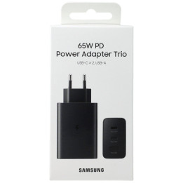 KOSTKA ŁAD SIEC SAMSUNG 65W USB+2XUSB-C T6530 BLAC