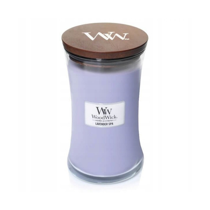 SŁOIK WOODWICK 609,5G LAVENDER SPA