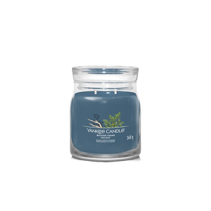 SŁOIK YANKEE CANDLE SIGNA 368G BAYSIDE CEDAR