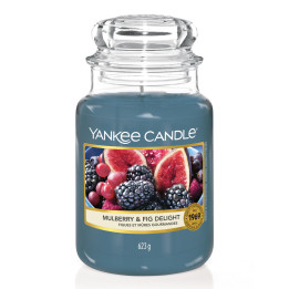 SŁOIK YANKEE CANDLE 623G MULBERRY&FIG DELIGHT