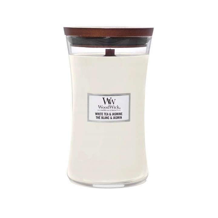 SŁOIK WOODWICK 609,5G WHITE TEA&JASMINE