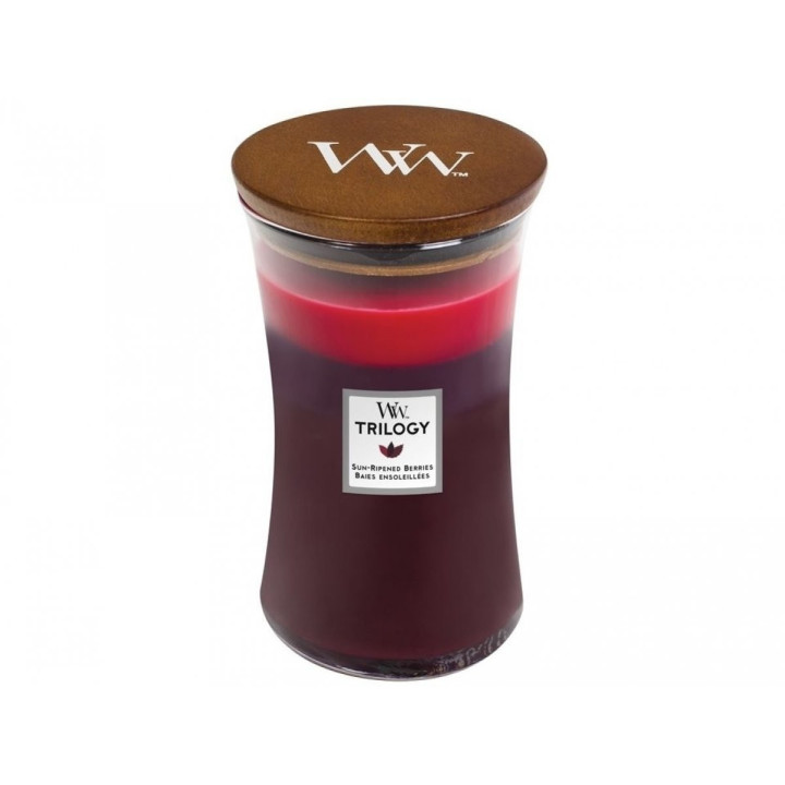 SŁOIK WOODWICK 609,5G TRILOGY SUN-RIPENED BERRIES