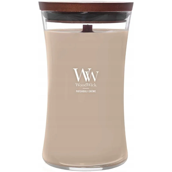 SŁOIK WOODWICK 609,5G PATCHOULI CREME