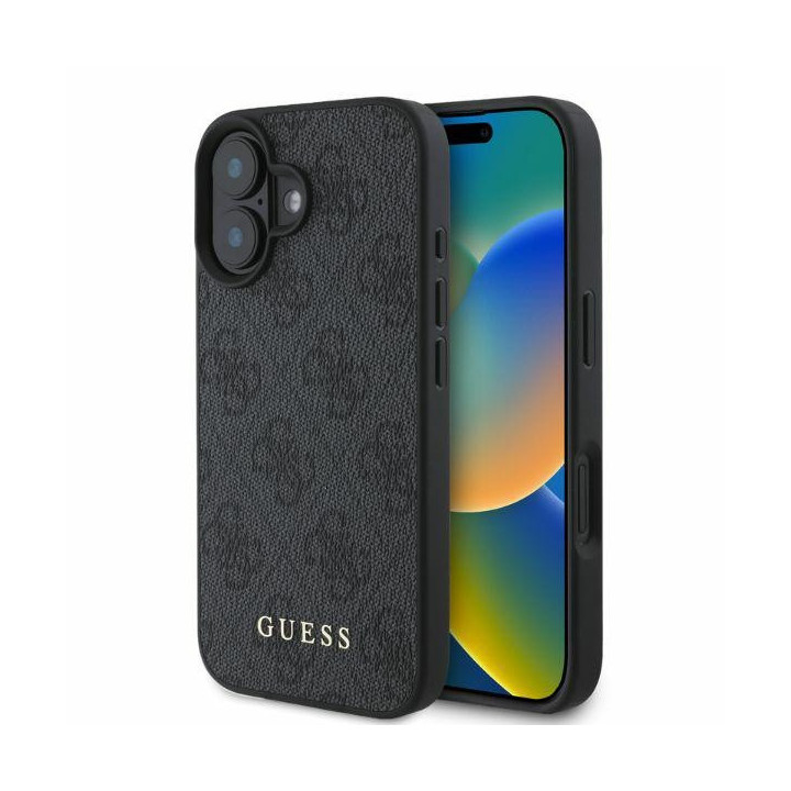 GUESS HARDCASE 4G CLASSIC IPHONE 16 BLACK