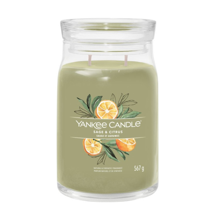 SŁOIK YANKEE CANDLE SIGNA 567G SAGA&CITRUS
