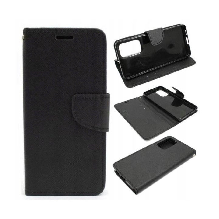 FANCY DIARY SAM GALAXY A53 BLACK