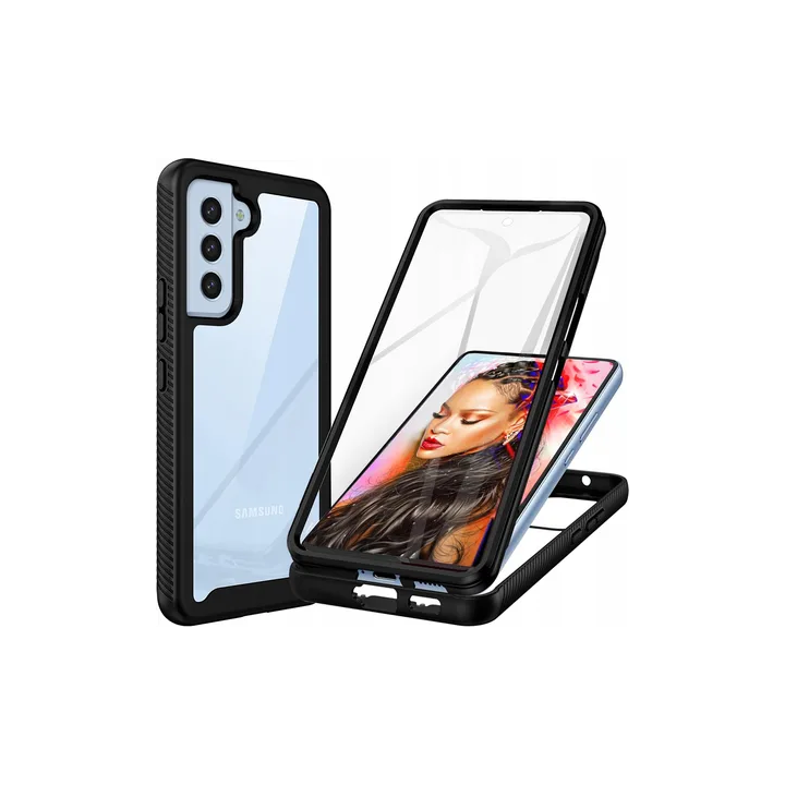 CASE SILICON 360 SAM GALAXY S22 BLACK