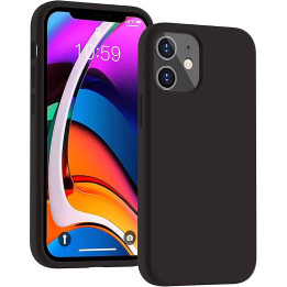 SLINE SILICON IPHONE 12 BLACK