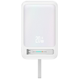 POWER BANK USAMS MAGSAFE CD219 10 000MAH WHITE