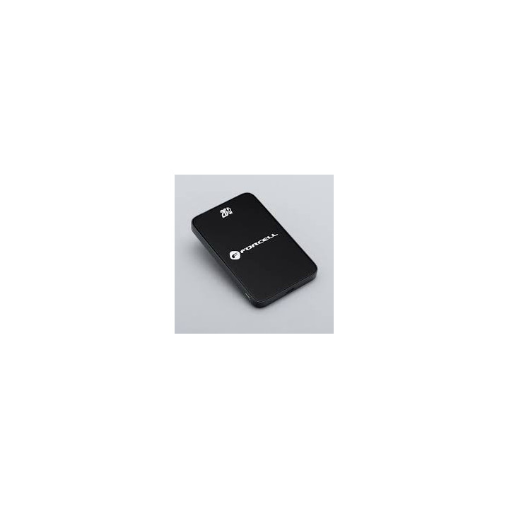 POWER BANK FORCELL MAGSAFE 15W 5000MAH BLACK