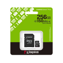 KARTA PAMIECI KINGSTON 256GB 150MB/S GEN3