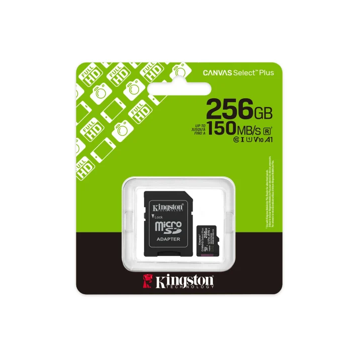 KARTA PAMIECI KINGSTON 256GB 150MB/S GEN3