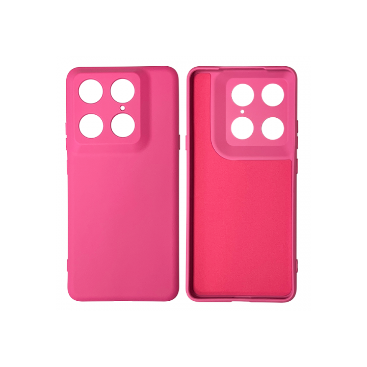 CASE SILICON MOTO SIGNATURE PINK