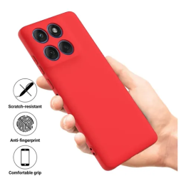 CASE SILICON MOTO SIGNATURE RED