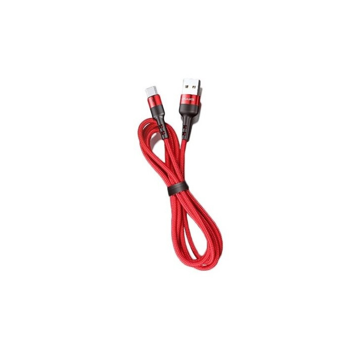 KABEL USAMS MICRO USB RED