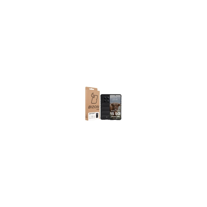 CASE BIZON TUR XIAOMI REDMI NOTE 15 5G BLACK