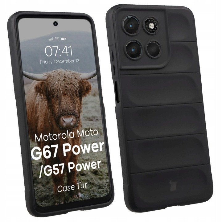 CASE BIZON TUR MOTO G67/G57 BLACK