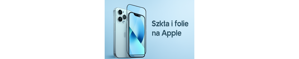 Szkło, folia na Apple